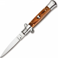 Автоматический складной нож нож Magnum Sicilian Needle Olive Wood, сталь 440A, рукоять дерево, 01MB279 купить в Казани