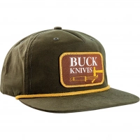 Бейсболка Buck Vintage Logo, зеленая купить в Казани