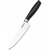 Кухонный нож шефа Bker Core Professional Chef’s Knife, 160 мм, сталь X50CrMoV15, рукоять пластик купить в Казани