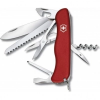 Мультитул Victorinox Outrider 0.8513, сталь X50CrMoV15, рукоять нейлон, красный купить в Казани