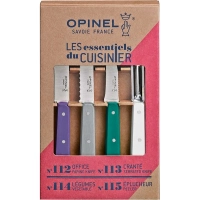 Набор ножей Opinel Les Essentiels Art deco, нержавеющая сталь, (4 шт) купить в Казани