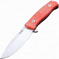 Нож Lionsteel M5 MiOR, сталь Sleipner, рукоять Orange micarta купить в Казани