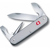 Нож перочинный Victorinox Alox 0.6221.26 58 мм 5 функций алюминиевая рукоять серебристый купить в Казани