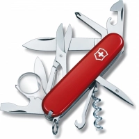 Нож перочинный Victorinox Explorer, сталь X55CrMo14, рукоять Cellidor®, красный купить в Казани