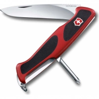 Нож перочинный Victorinox RangerGrip, сталь X50CrMoV15, рукоять нейлон, красно-чёрный купить в Казани