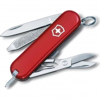 Нож перочинный Victorinox Signature, сталь X55CrMo14, рукоять Cellidor®, красный купить в Казани