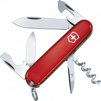 Нож перочинный Victorinox Tourist, сталь X55CrMo14, рукоять Cellidor®, красный купить в Казани