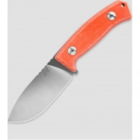 Нож с фиксированным клинком LionSteel M2 MiOR, сталь D2, рукоять Orange micarta купить в Казани