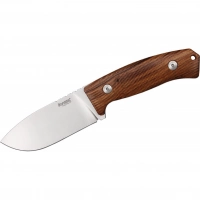 Нож с фиксированным клинком LionSteel M3 ST Santos Wood, сталь Niolox, рукоять палисандр купить в Казани