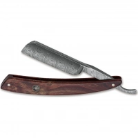 Опасная бритва Boker Damascus Curly Birch 6/8, сталь дамаск, рукоять коричневая береза купить в Казани