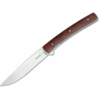 Складной нож Boker Urban Trapper Gentleman Cocobolo Wood 01BO722, сталь VG-10, рукоять титан/дерево купить в Казани