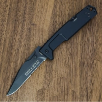 Складной нож Extrema Ratio M.P.C. (Multi Purpose Compact) Black, сталь Bhler N690, рукоять черный антикородал (алюминиевый сплав) купить в Казани