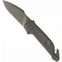 Складной нож Extrema Ratio MF1 Black With Belt Cutter, сталь N690, рукоять алюминий купить в Казани