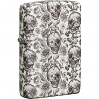 Зажигалка Skeleton Glow in the Dark Green ZIPPO купить в Казани