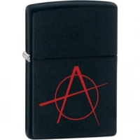 Зажигалка ZIPPO Classic А с покрытием Black Matte, латунь/сталь, чёрная, матовая, 36x12x56 мм купить в Казани