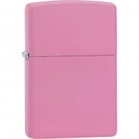 Зажигалка ZIPPO Classic с покрытием Pink Matte, латунь/сталь, розовая, матовая, 36x12x56 мм купить в Казани